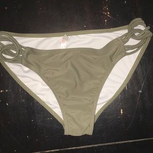 Navy green bottoms. Large